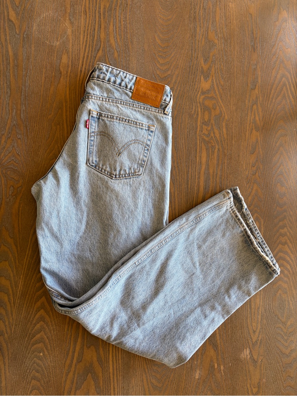 Levi's Light Blue Boyfriend Jeans